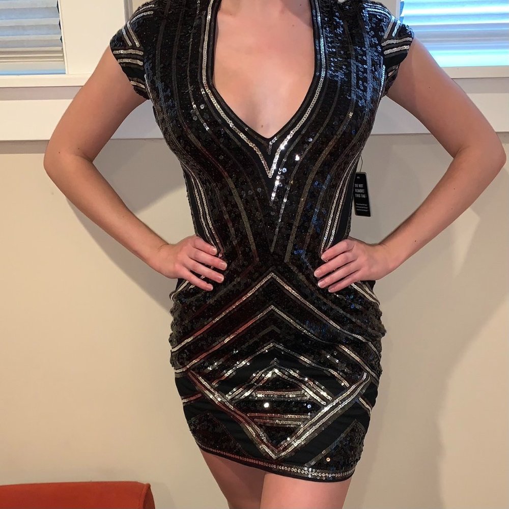 Express Sequin / Beaded Dress